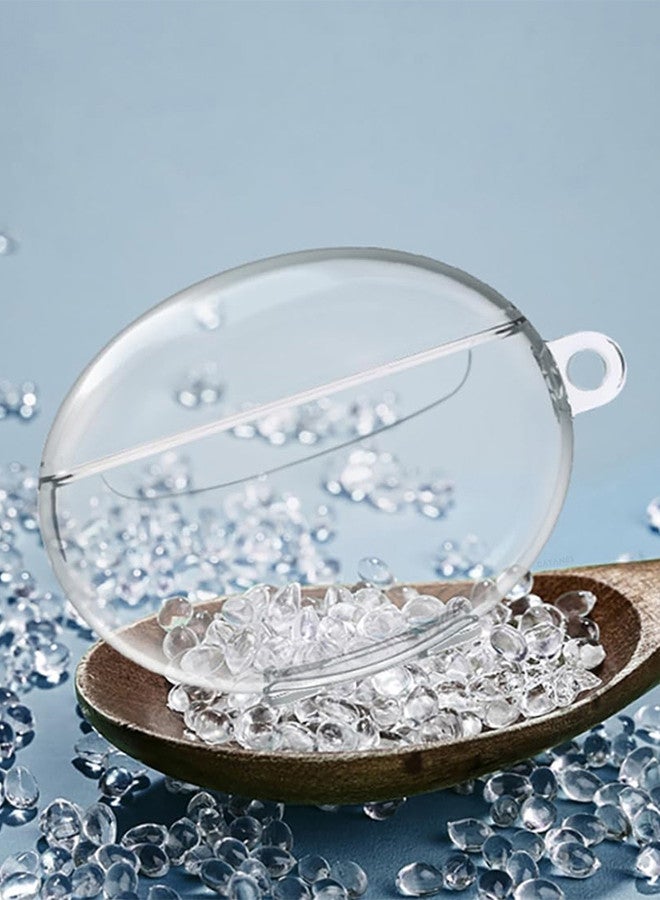 CATANES (for Huawei Freebuds 6i 2024) TPU Case Cover Protective Charger Carrying Case,Skin Cover with Keychain Hook Charging Port Accessible /Clear - Image 2