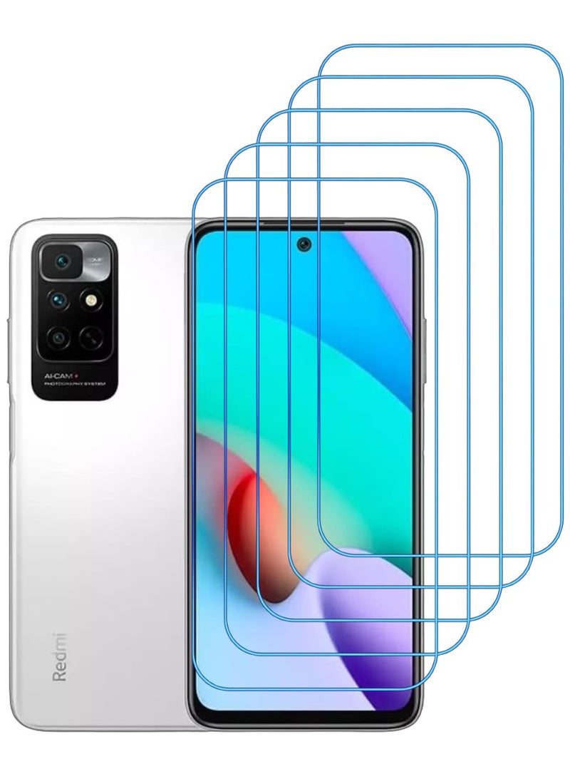 ACLIX 5 Pieces Antistatic ESD Dustproof Premium Quality High Definition Clear Tempered Glass Screen Protector Designed For Xiaomi Redmi Note 11 4G - Image 1