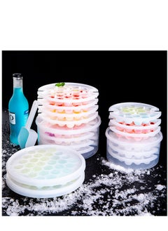 KASTWAVE Ice Cubes Trays with Storage Container Ice Cube Mould Easy Release with Lid for Home Kitchen, Freezer, Mixed Drinks, Whiskey, Cocktails (3 Pack)  - Image 4