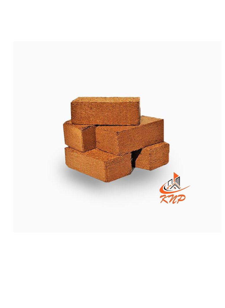 KNP Coco Peat Excellent Growing Media for Plants 30x30x12cm Bundle of 5 Block - Image 3