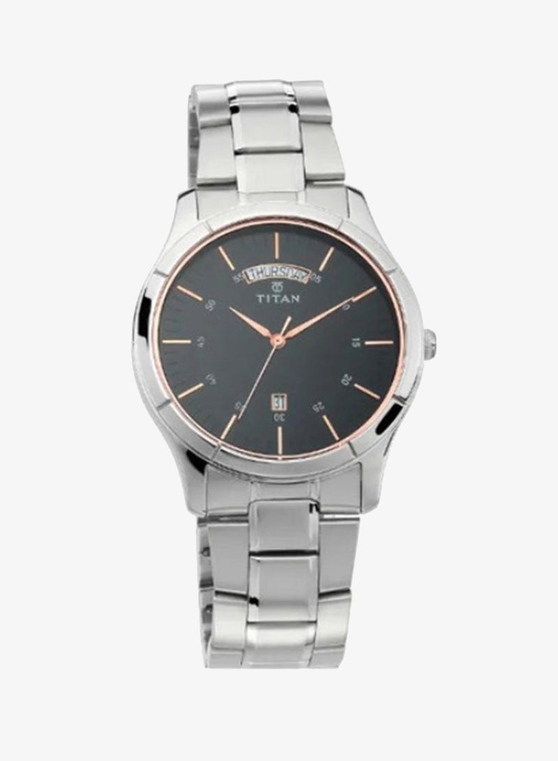Titan Neo Black Dial Analog Watch for Men - Image 1