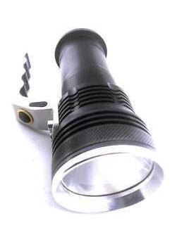 BETLEX - Betlex Metal 3 Mode Long Beam CREE Rechargeable Led Waterproof Flashlight Flash Light Torch with Car ChargerMulticolour - Image 1