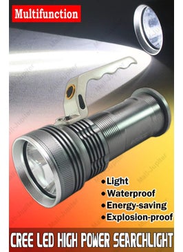 BETLEX Betlex Metal 3 Mode Long Beam CREE Rechargeable Led Waterproof Flashlight Flash Light Torch with Car ChargerMulticolour  - Image 4