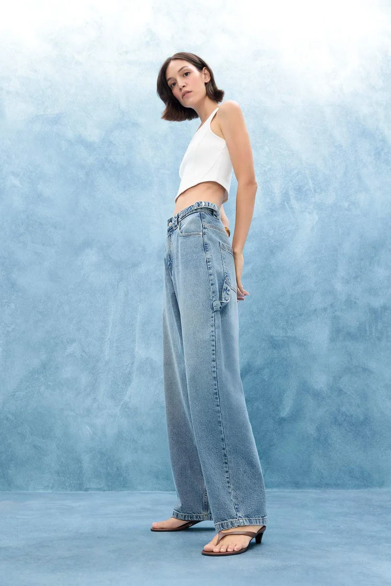 tall hem Jeans