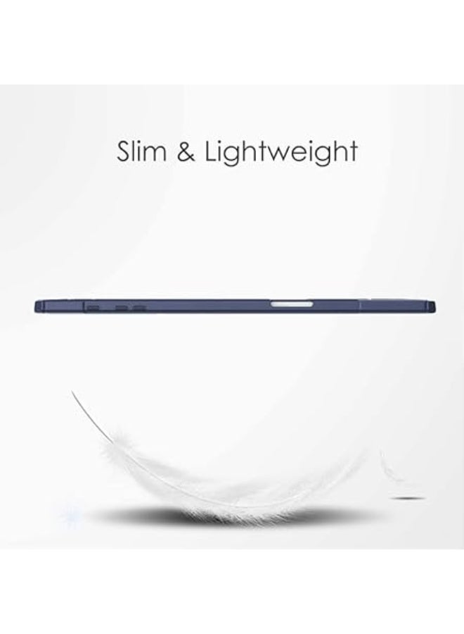 بروستايل غطاء حماية لجهاز سامسونج جالاكسي تاب إس 6 لايت مقاس 10.4 بوصة (2024/2022/2020) - غطاء حماية قلاب مزود بحامل ثلاثي الطيات وخاصية الإيقاظ/النوم التلقائي - Image 2