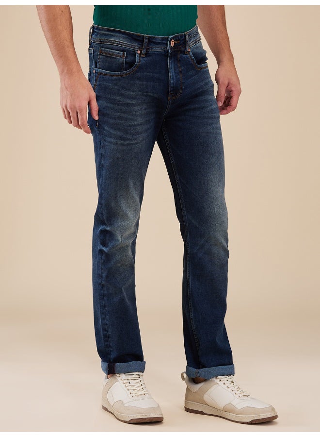 Being Human Mens Mid Tone Straight Fit Denims - Image 2