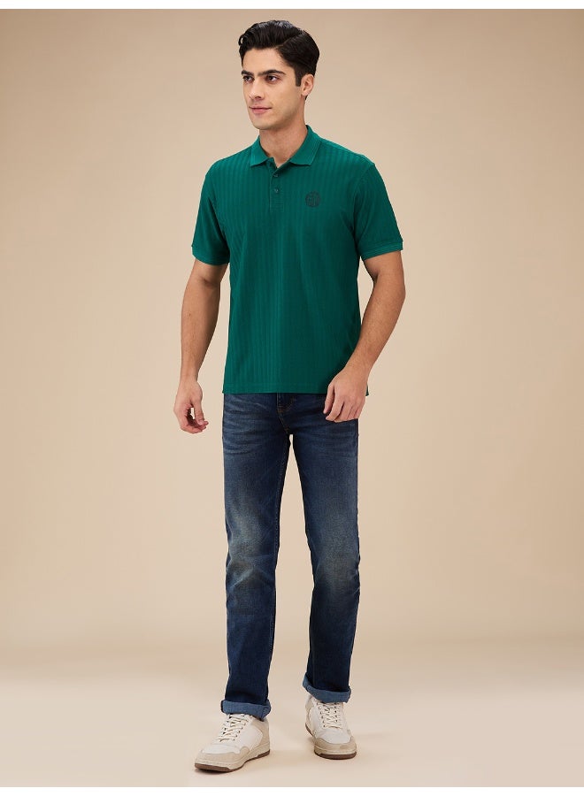 Being Human Mens Mid Tone Straight Fit Denims - Image 5