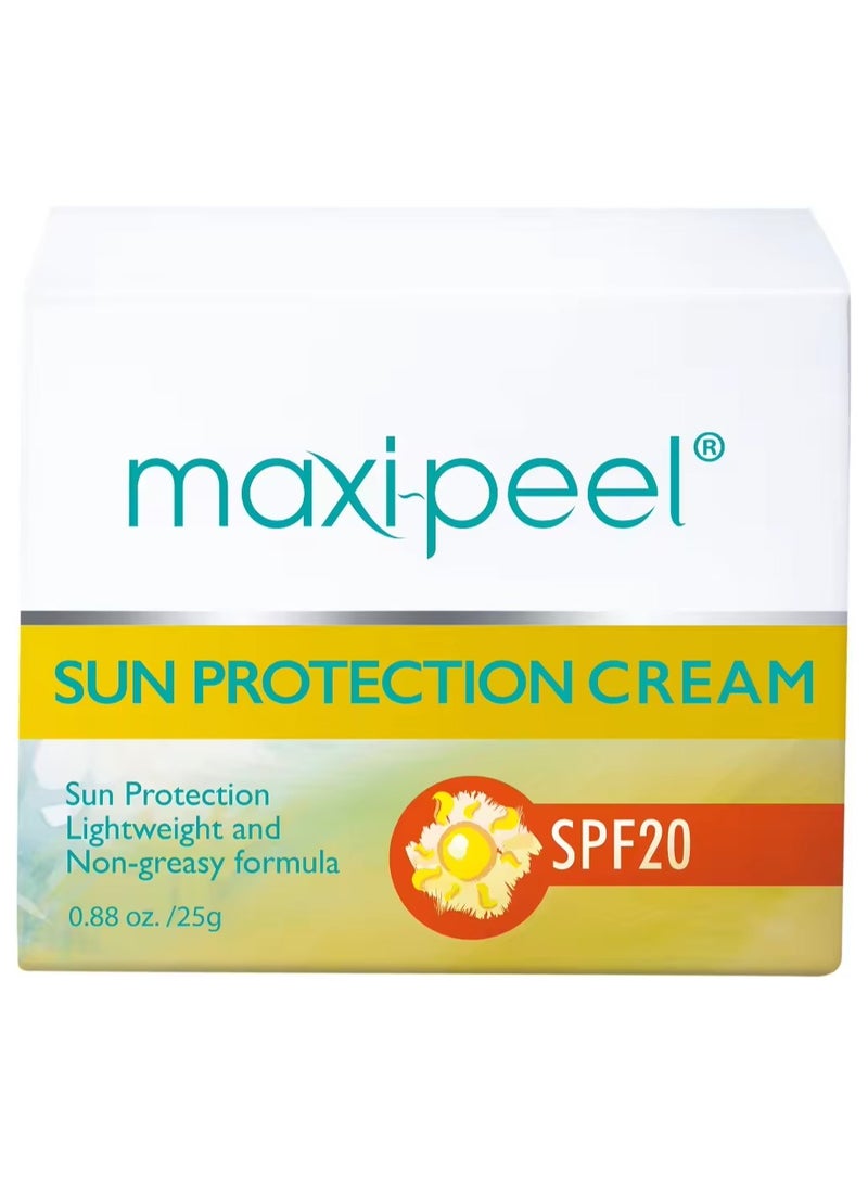 ماكسي بيل كريم حماية من الشمس بعامل حماية من الشمس SPF 20 25جرام - Image 1