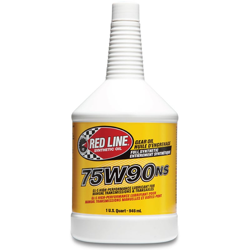 Red Line 58304 75W90 NonSlip Synthetic Gear Oil 1 Quart 4 Pack