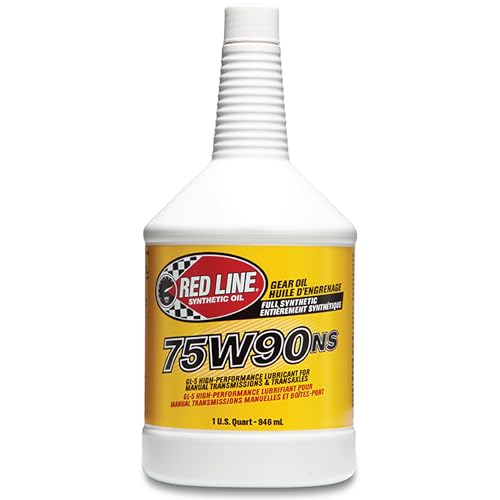 Red Line 58304 75W90 NonSlip Synthetic Gear Oil  1 Quart 4 Pack - Image 1