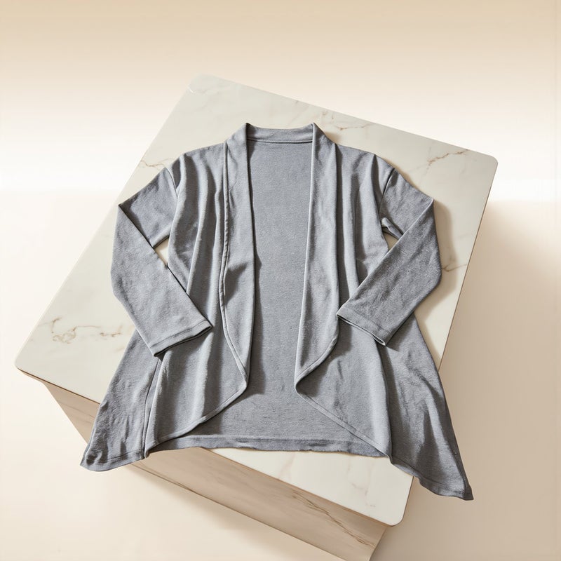 Womens No Itch Cardigan No Tightness No Shrink All Season Long Sleeve S - Image 2