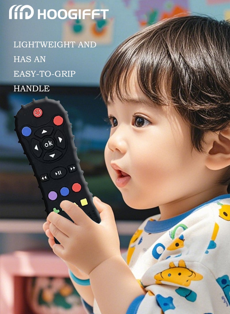 HOOGIFFT Baby Teether Toy, Chew Toy, TV Remote Control and Game Remote Controller Shape, Teething Relief Baby Toy For Infants - Image 3