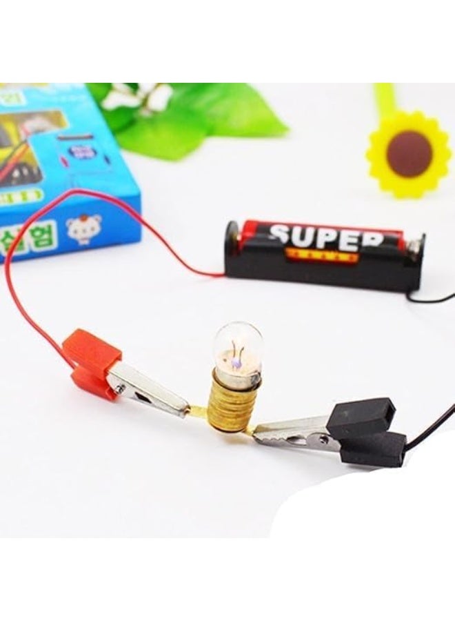 سيغا مجموعة الدوائر الكهربائية للتجارب العلمية، مجموعة العلوم المدرسية مع مكونات مصباح اضاءة للتعلم الفيزيائي والمشاريع الكهربائية اليدوية للطلاب مواد تعليمية - Image 1