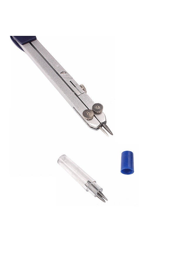 Generic - Professional Metal Drawing Compass Drafting Tools with Lead Refill for Student Math Geometry School Office Stationery Supplies - Image 1