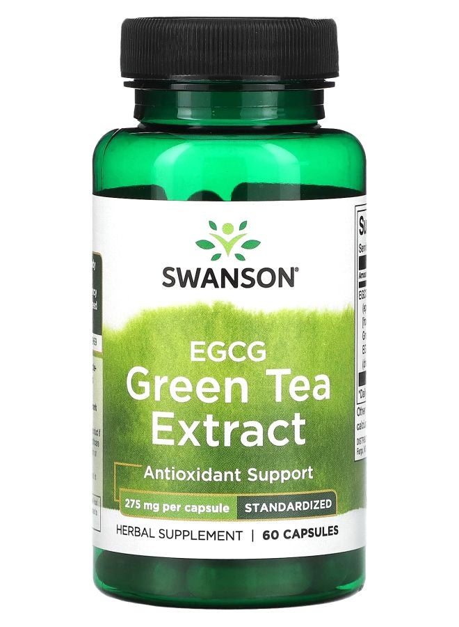 ECGC Green Tea Extract 275 mg 60 Capsules