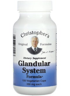 Christopher's Original Formulas Glandular System Formula, 350 mg, 100 Vegetarian Caps 