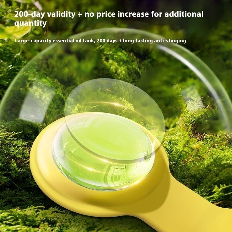 Plant essential oil anti-mosquito bracelet, anti-bite pendant, simple baby pregnant women outdoor home protective pendant, mosquito repellent buckle - Image 2