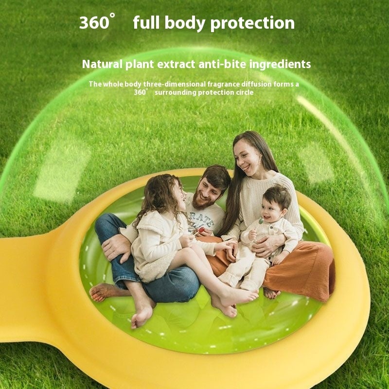 Plant essential oil anti-mosquito bracelet, anti-bite pendant, simple baby pregnant women outdoor home protective pendant, mosquito repellent buckle - Image 3