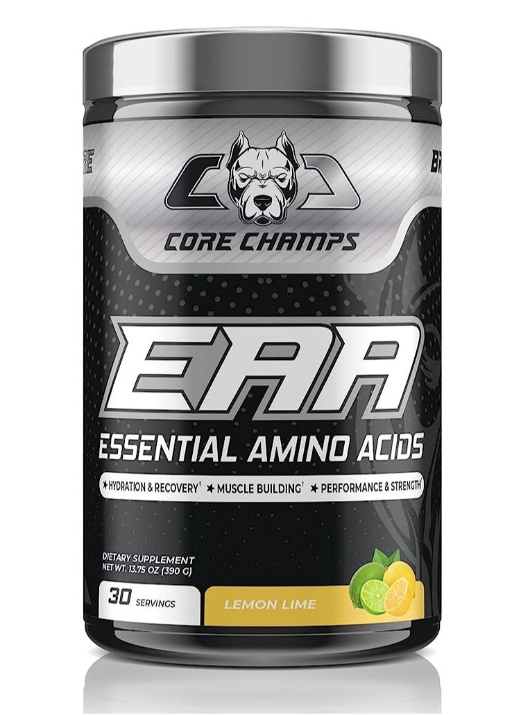 CORE CHAMPS Core Champs EAA Essential Amino Acids, 390 grams, Lemon Lime flavor - 30 Servings  - Image 1