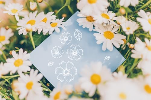 Arrietty DIY Flowers Leaves Stamp Rubber Clear Stamp/Seal Scrapbook Decorative Card Making Clear Stamps - Image 5