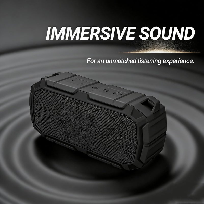 OMIRE 5W Portable Wireless Speaker,Speakers Bluetooth Wireless, IPX7 Waterproof Speaker, Up to 35H Playtime, TWS Pairing, Loud Stereo Sound & Punchy Hands-Free Call for Outdoor, Travel, Home - Image 2