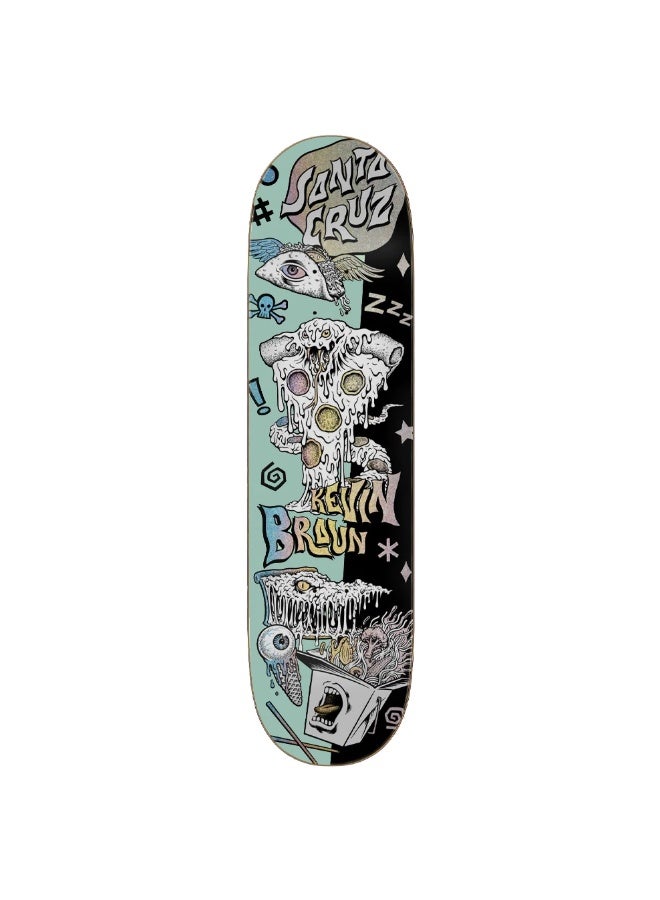 Santa Cruz Braun Fever Dream VX 8.25" x 31.6" Skateboard Deck - Image 1