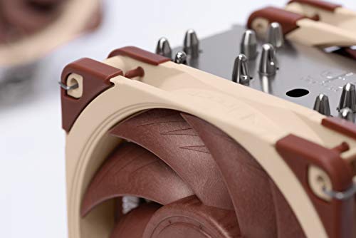 Noctua NH-U12A, Premium CPU Cooler with High-Performance Quiet NF-A12x25 PWM Fans (120mm, Brown) - Image 5