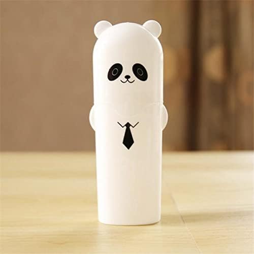SUNISA SUNISA Plastic Travel Toothbrush Holder CaseChildren Cute Cartoon Camping Portable Toothbrush Case HolderPortable Toothbrush Holder Pack of 1Multicolor - Image 1