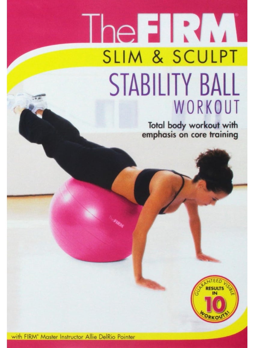 Gaiam The Firm Slim  Sculpt Stability Ball Workout  - Image 1