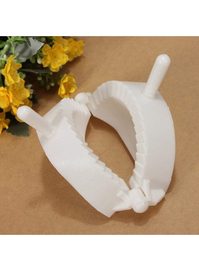 أدوات صنع الزلابية من SUPAAR - قالب الزلابية - صانع الزلابية - جهاز قطع العجين - قالب صنع الجياوزي في المطبخ - Image 3