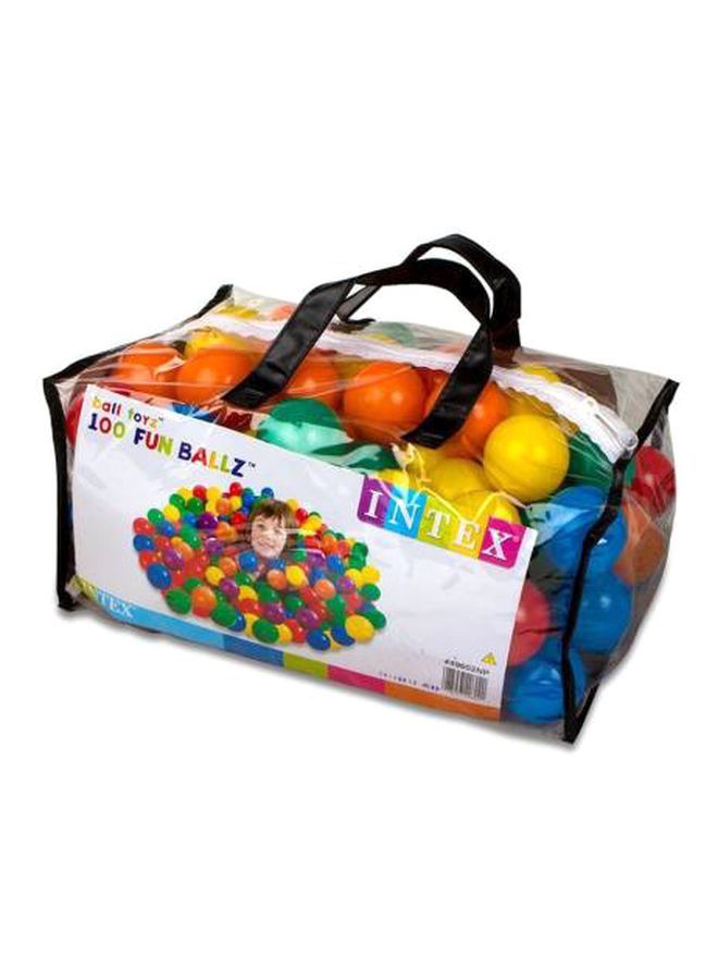 INTEX 100-Piece Fun Ball Set 3.125inch - Image 4