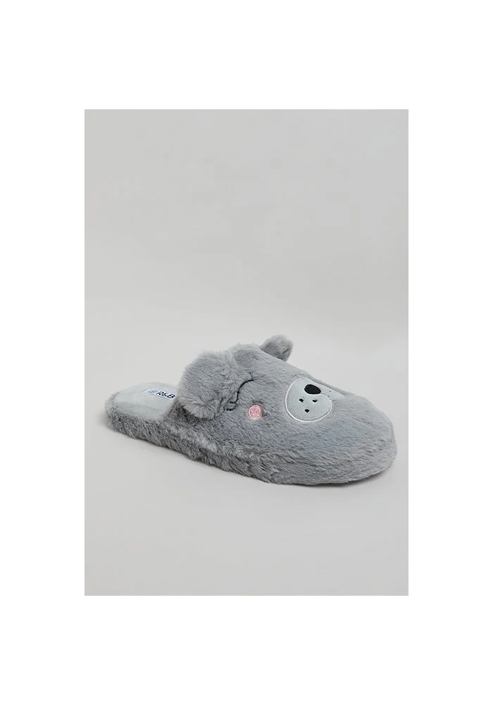 Furry Bedroom Slippers