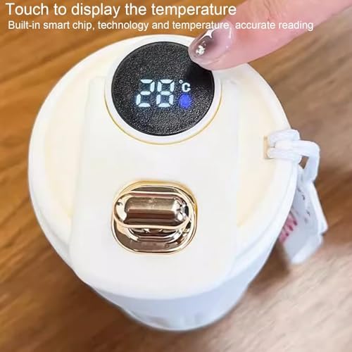 GTC 420ml Portable Stainless Steel Coffee Mug for Hot and Cold Drinks with Multicolor Lid Travel Thermal Temperature Mug for Home and Office Use (CM-998) - Image 5