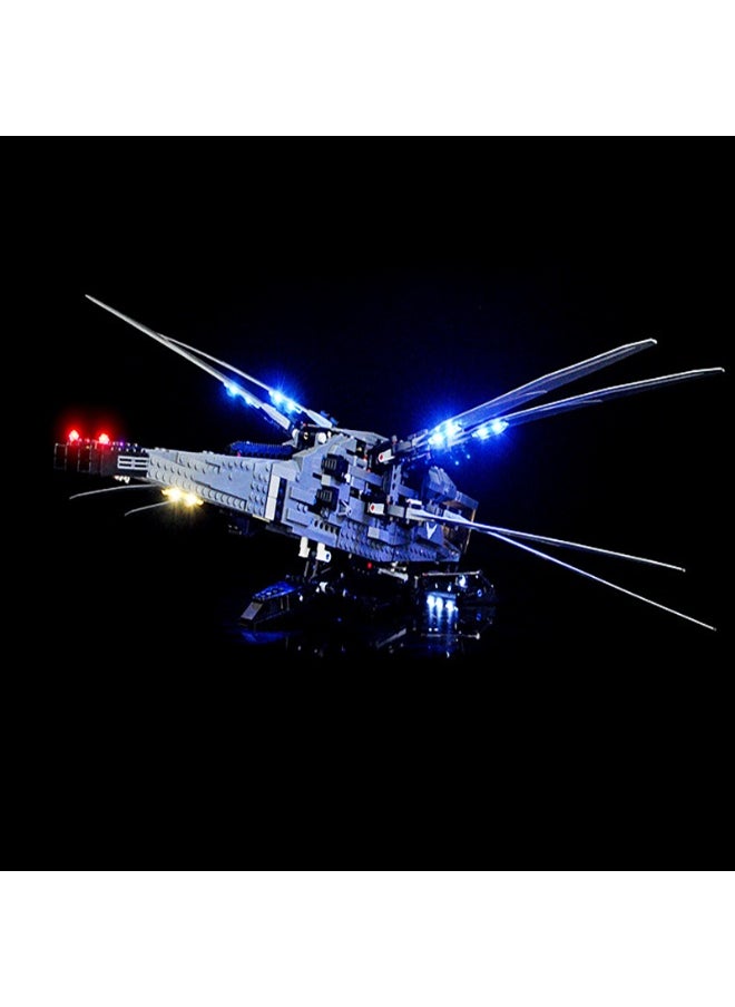 BRIXSPARK BRIXSPARK LED Lighting Kit for Lego Dune Atreides Royal Ornithopter, Creative Light for Lego 10327, A Idea Gift for Kids or Fans (Lights Only, No Lego Models)  - Image 1