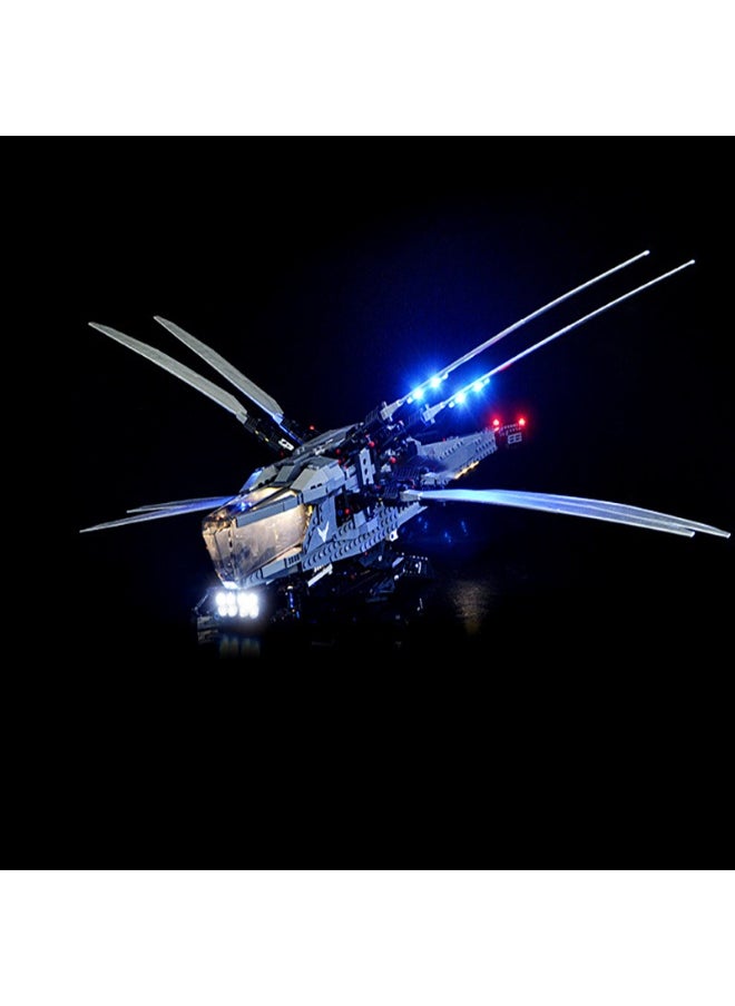 BRIXSPARK BRIXSPARK LED Lighting Kit for Lego Dune Atreides Royal Ornithopter, Creative Light for Lego 10327, A Idea Gift for Kids or Fans (Lights Only, No Lego Models)  - Image 4