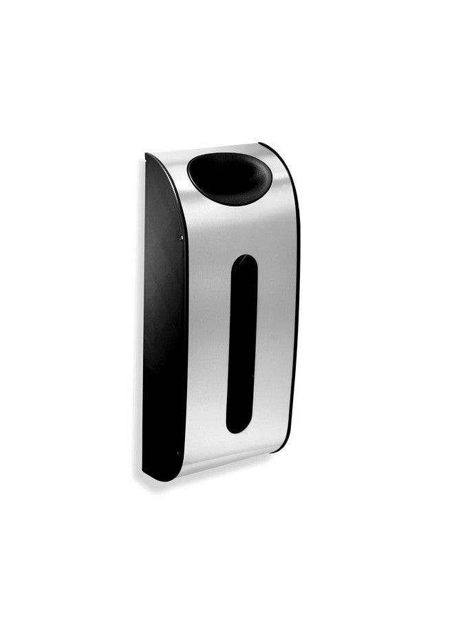 simplehuman Wall Mount Grocery Bag Dispenser, Brushed Stainless Steel - Image 1