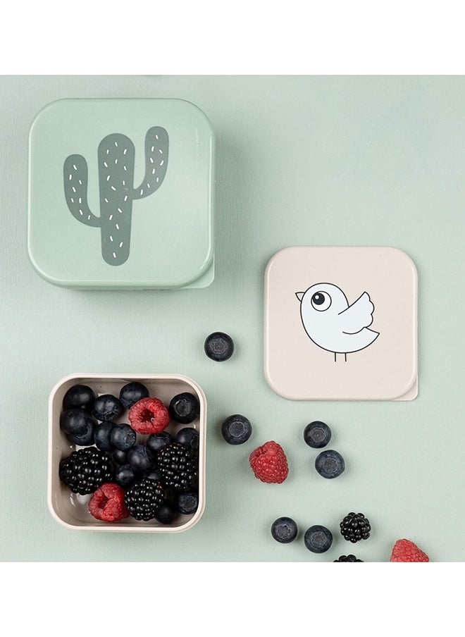 done by deer Snack Box Set 3 Pcs Lalee Sand Mix - Kids Lunch Containers For Snacks  - Image 3