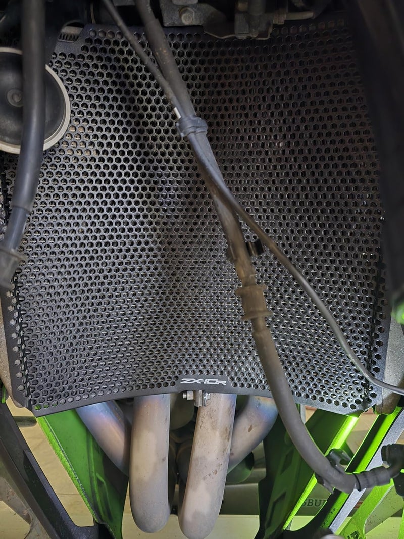 LANQIAN ZX-10R Motorcycle Radiator Guard Protective Cover for ZX-10R 2008-2020 ZX10R SE 2018-2020 ZX10R SE Performance KRT 2019 2020 for ZX10RR Performance 2018-2020 - Image 5