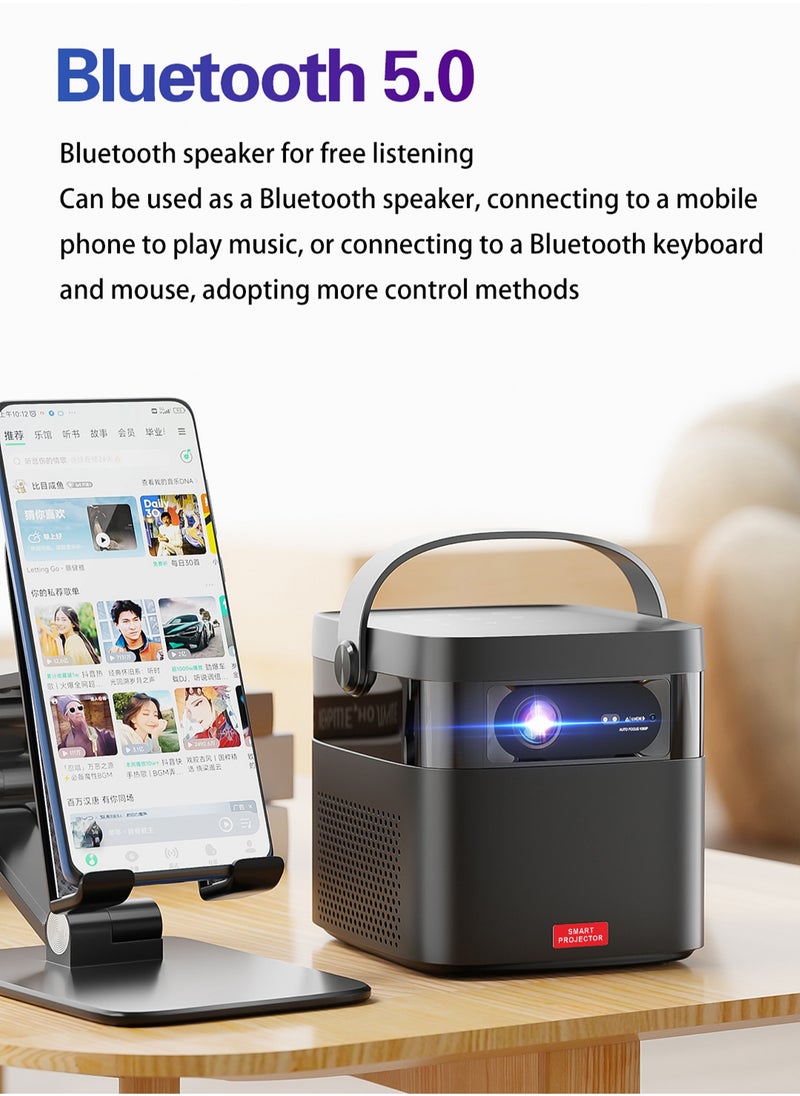 DLP Smart Projector M2 - Auto Focus - 15000mAh Battery - Support 150 Inches - Full HD 1080P - Wireless Projector with Dual-band WiFi - Portable Mobile Home Theater - Suitable for Games, Office, Movies - pzsku/ZDE9316CE2CF03144CC49Z/45/_/1719825271/9fcc58c7-05dc-42da-9129-ebf8ed9d6cc6