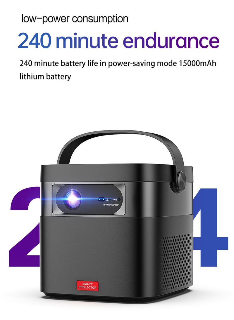 DLP Smart Projector M2 - Auto Focus - 15000mAh Battery - Support 150 Inches - Full HD 1080P - Wireless Projector with Dual-band WiFi - Portable Mobile Home Theater - Suitable for Games, Office, Movies - pzsku/ZDE9316CE2CF03144CC49Z/45/_/1719826052/c3a8f3c1-2799-41d3-bc5d-3b82abf8d587