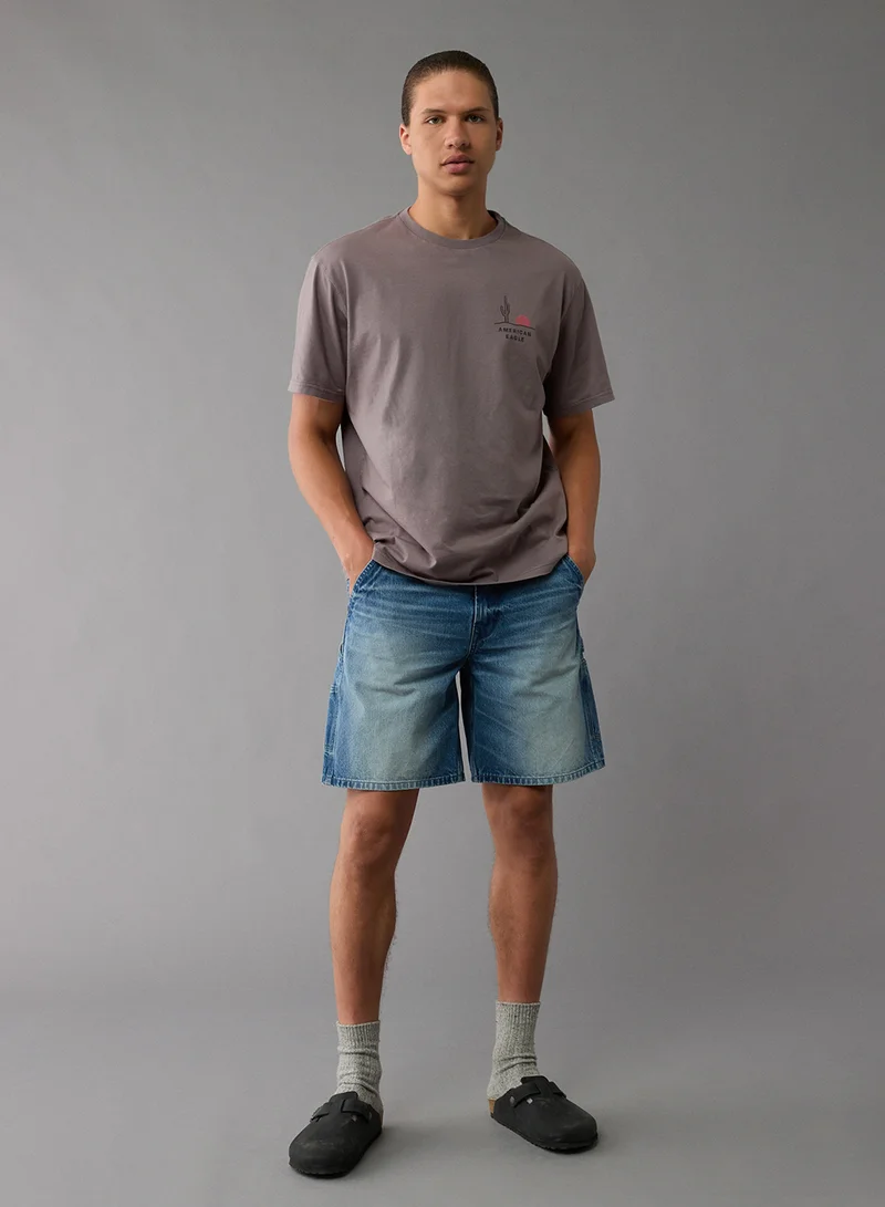 امريكان ايجل Logo Crew Neck T-Shirt