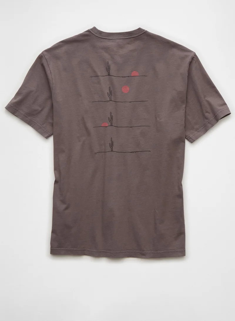 امريكان ايجل Logo Crew Neck T-Shirt