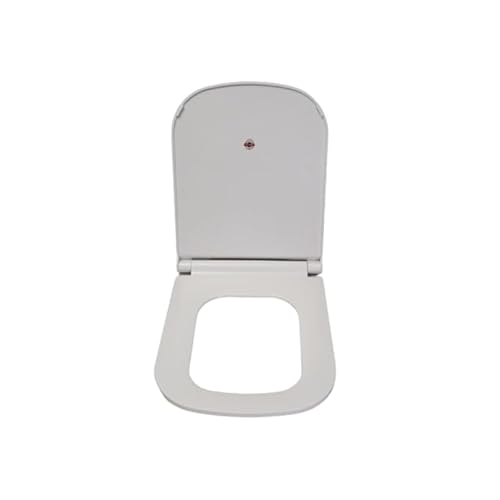 Parryware Polypropylene Verve Soft Close Toilet Seat Cover With Hinges (Standard Size, White) I Commode Seat Cover I Seat Closes Quietly Without Slamming Sound I For Bathroom Fixtures | E82941C - Image 2