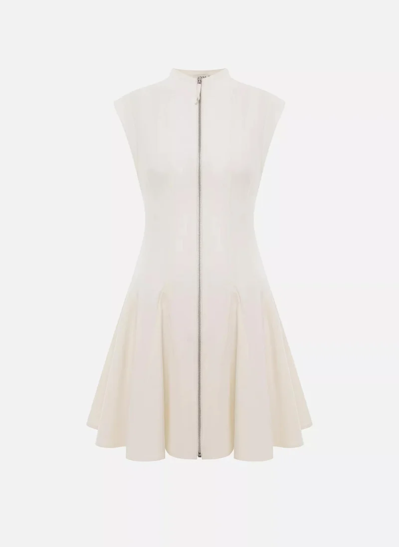 Lichi  Fitted mini dress with a zip fastening for Women | Best Price UAE