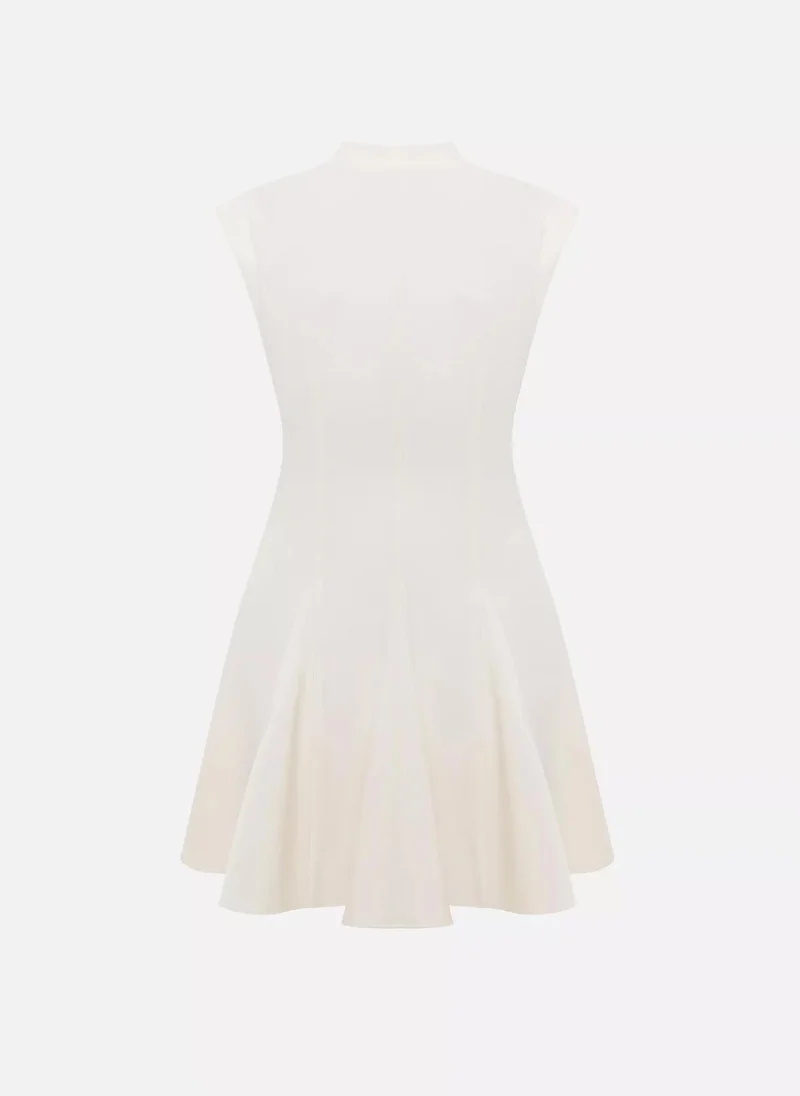 Lichi  Fitted mini dress with a zip fastening for Women | Best Price UAE