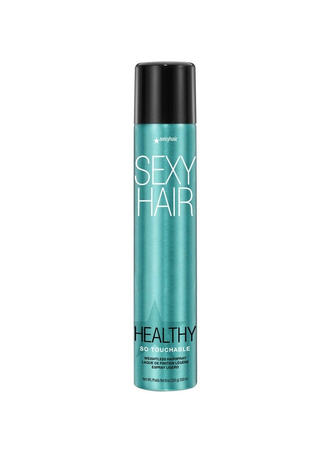 Sexy Hair - SexyHair Healthy So Touchable Weightless Hairspray, 9 Oz | Light Hold and Shine | All Hair Types - Image 1
