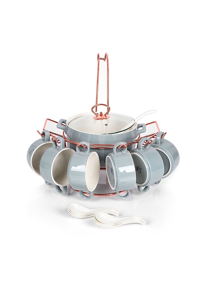 La Mesa 16 Pcs Soup Set Serve 6 Persons - Image 1