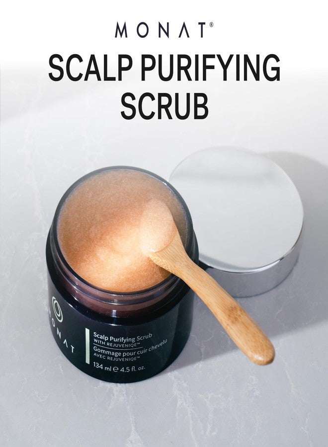 MONAT Scalp Purifying Scrub - w/Rejuveniqe® Deeply Cleanses, Purifies & Soothes Leaving Hair Cleansed & Fresh. Dissolves Dead Skin Cells & Restores Balance to the scalp. - Net Wt. 134 ml/4.5 fl. oz. - Image 4
