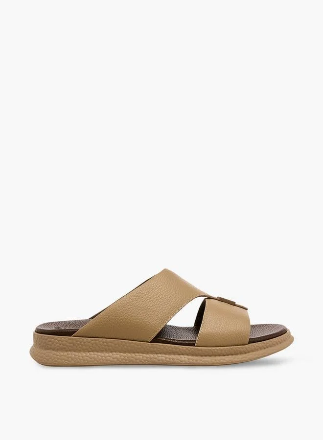 Le Confort Men Leather Slip-On Arabic Sandals Ramadan Collection