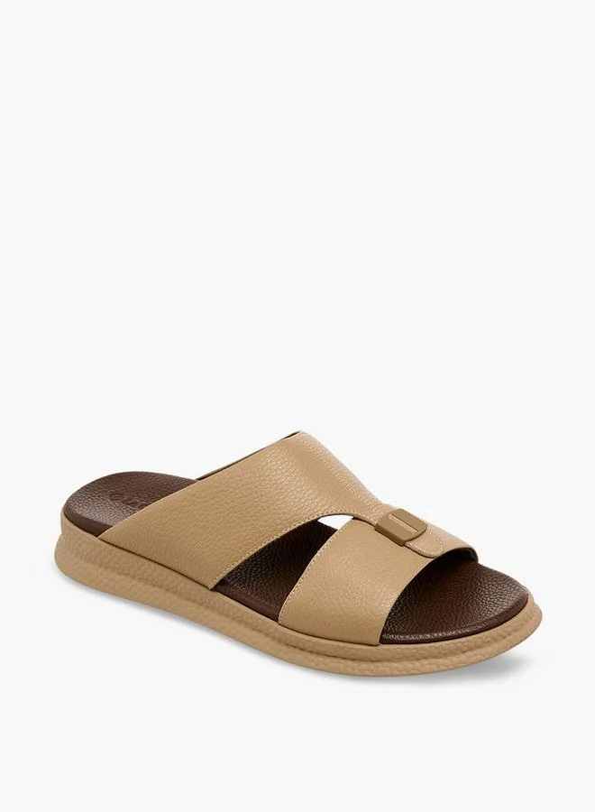 Le Confort Men Leather Slip-On Arabic Sandals